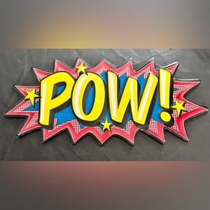 Comic Superhero Metal Signs